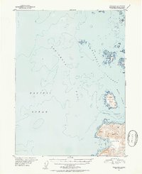 Download a high-resolution, GPS-compatible USGS topo map for Craig C-6, AK (1952 edition)