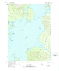 1949 Map of Ketchikan Gateway County, AK, 1973 Print