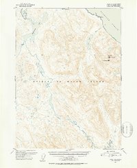 Download a high-resolution, GPS-compatible USGS topo map for Craig D-3, AK (1953 edition)