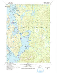 Download a high-resolution, GPS-compatible USGS topo map for Craig D-4, AK (1993 edition)