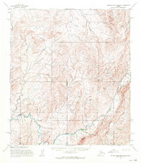 Topo map De Long Mountains B-4 Alaska