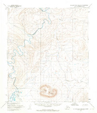 Topo map De Long Mountains D-2 Alaska