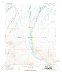 Topo map Demarcation Point C-2 Alaska