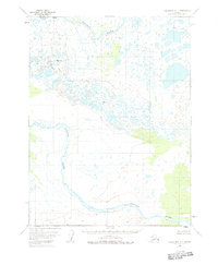 Topo map Dillingham A-1 Alaska