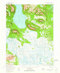 Download a high-resolution, GPS-compatible USGS topo map for Dillingham A-8, AK (1963 edition)