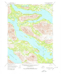 Topo map Dillingham B-8 Alaska
