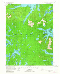 Download a high-resolution, GPS-compatible USGS topo map for Dixon Entrance D-1, AK (1964 edition)