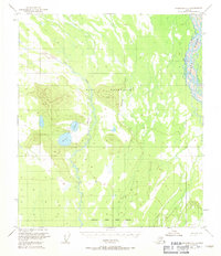 Topo map Fairbanks B-1 Alaska
