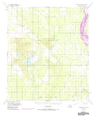Topo map Fairbanks B-1 Alaska