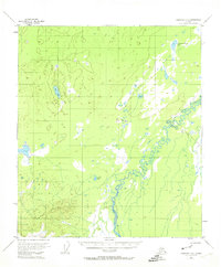 Topo map Fairbanks B-6 Alaska