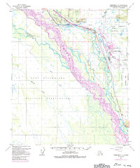 1950 Map of Fairbanks C-1, 1992 Print