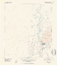 Topo map Fairbanks C-5 Alaska