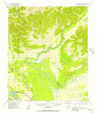 1949 Map of Fairbanks D-1, 1957 Print