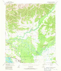 1949 Map of Fairbanks D-1, 1971 Print