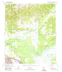 1949 Map of Fairbanks D-1, 1974 Print