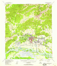 preview thumbnail of historical topo map of Fairbanks North Star County, AK in 1955