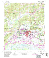 preview thumbnail of historical topo map of Fairbanks North Star County, AK in 1954