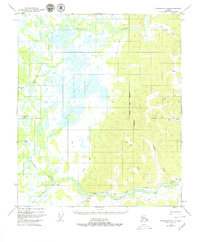 Topo map Fairbanks D-4 Alaska