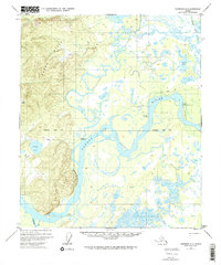 Topo map Fairbanks D-6 Alaska
