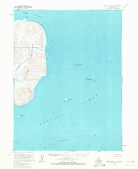 Download a high-resolution, GPS-compatible USGS topo map for False Pass D-1, AK (1972 edition)