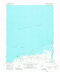 Topo map Flaxman Island A-1 Alaska