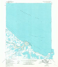 Topo map Flaxman Island A-3 Alaska