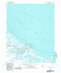 Topo map Flaxman Island A-3 Alaska