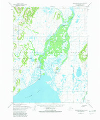 Topo map Goodnews Bay A-4 Alaska