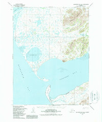 Download a high-resolution, GPS-compatible USGS topo map for Goodnews Bay A-8, AK (1988 edition)