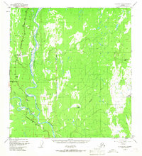 Topo map Gulkana A-3 Alaska