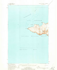 1947 Map of Bethel County, AK, 1972 Print