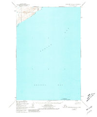 Topo map Hagemeister Island D-2 Alaska