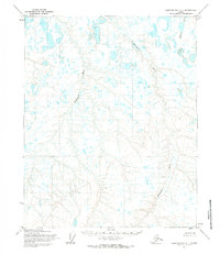Topo map Harrison Bay A-1 Alaska