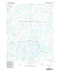 Topo map Harrison Bay A-3 Alaska