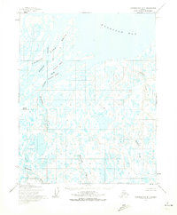 Topo map Harrison Bay B-1 Alaska