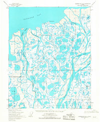 Topo map Harrison Bay B-2 Alaska