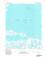 Topo map Harrison Bay C-4 Alaska