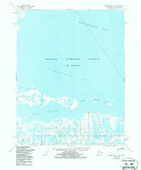 Download a high-resolution, GPS-compatible USGS topo map for Harrison Bay C-4, AK (1987 edition)