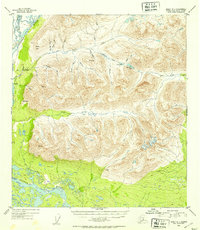 Download a high-resolution, GPS-compatible USGS topo map for Healy A-1, AK (1953 edition)