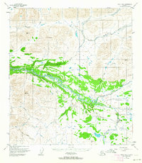Download a high-resolution, GPS-compatible USGS topo map for Healy B-3, AK (1964 edition)