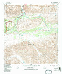 Topo map Healy B-4 Alaska