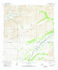 Download a high-resolution, GPS-compatible USGS topo map for Healy B-5, AK (1974 edition)