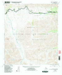 Download a high-resolution, GPS-compatible USGS topo map for Healy C-5, AK (1992 edition)