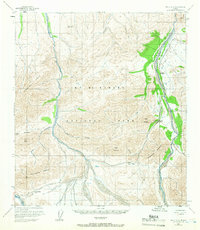 Download a high-resolution, GPS-compatible USGS topo map for Healy C-6, AK (1966 edition)
