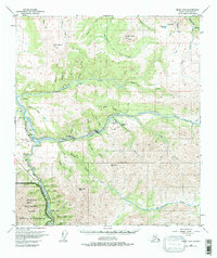 Download a high-resolution, GPS-compatible USGS topo map for Healy D-4, AK (1997 edition)