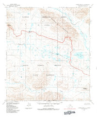 Download a high-resolution, GPS-compatible USGS topo map for Howard Pass A-1, AK (1984 edition)