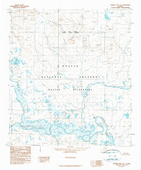Topo map Howard Pass A-5 Alaska