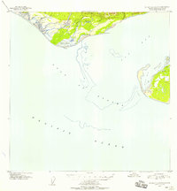 1948 Map of Icy Bay D-2 and D-3, 1958 Print