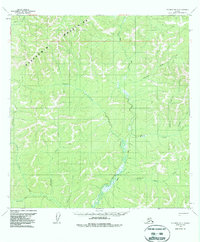 Topo map Iditarod B-3 Alaska