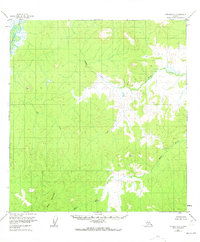 Topo map Iditarod C-1 Alaska